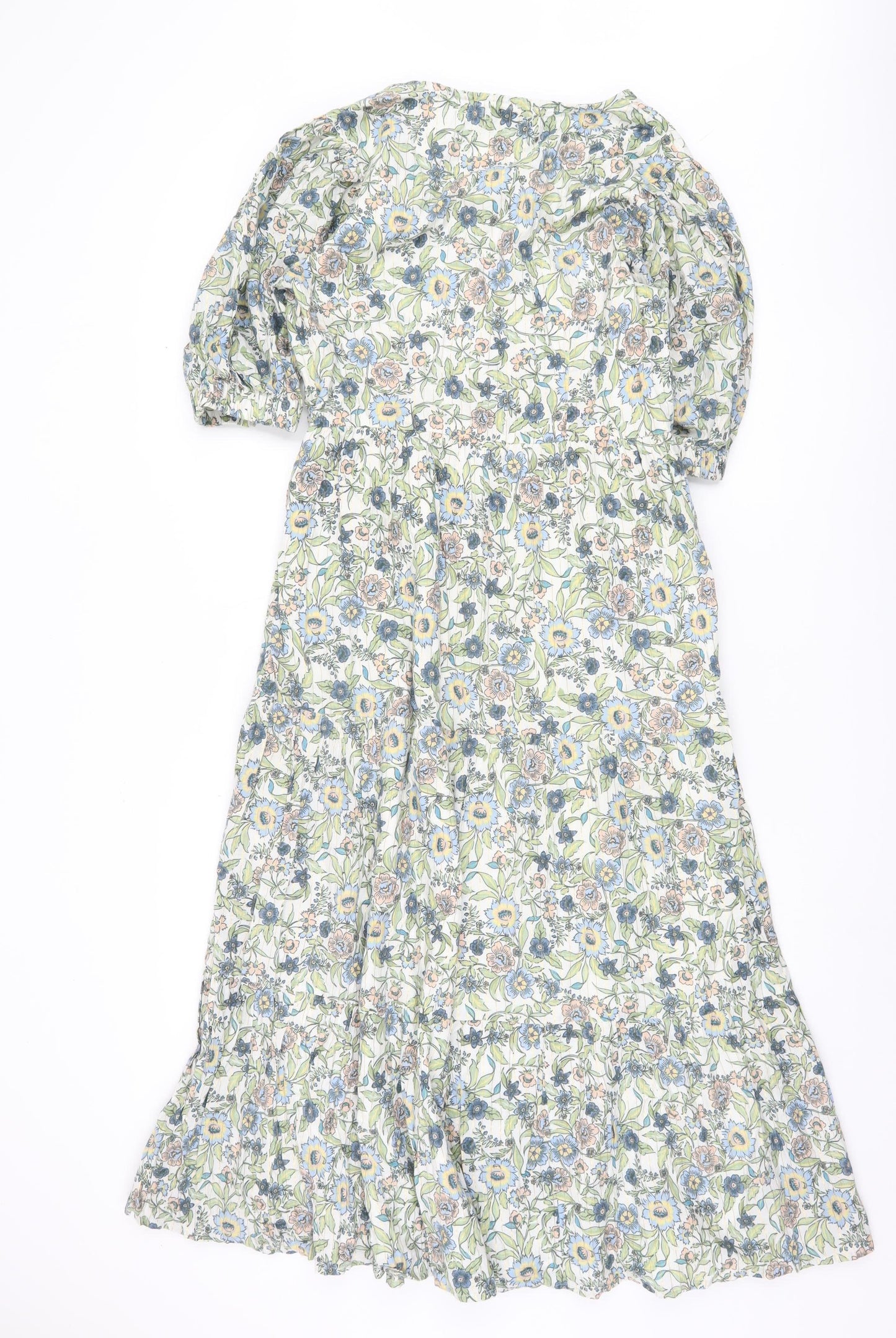 Warehouse Women’s Multicoloured A-Line Midi Dress Size 12