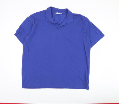 Trutex Men's Blue 3XL Polo Shirt