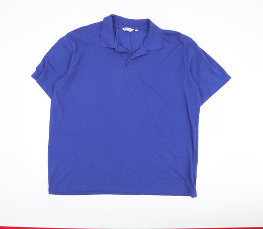 Trutex Men's Blue 3XL Polo Shirt