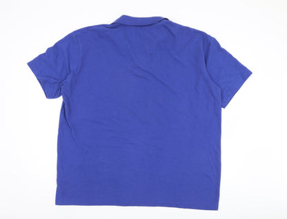 Trutex Men's Blue 3XL Polo Shirt