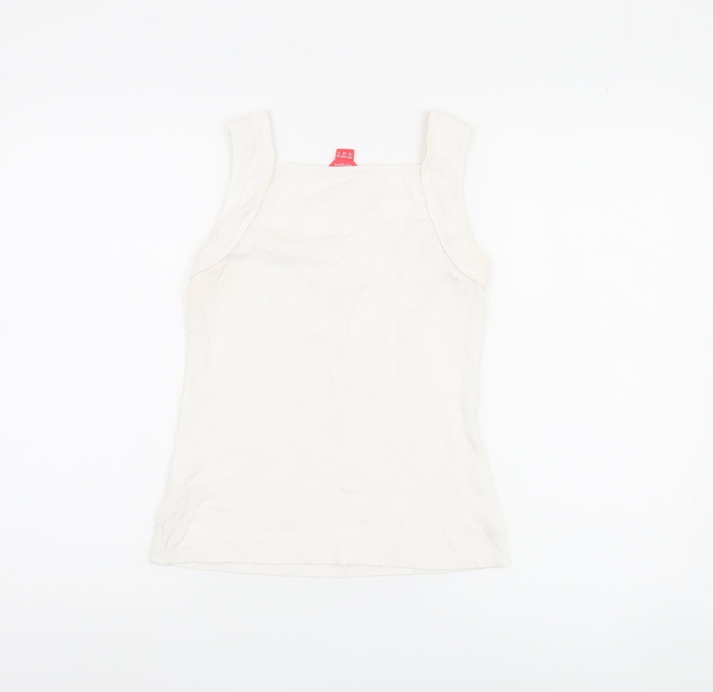 Womens UK Size 10 Monsoon White  Tank