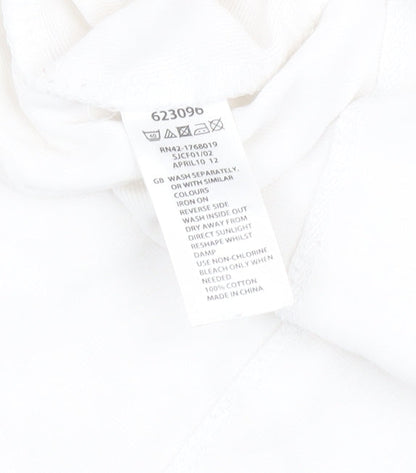 Womens UK Size 10 Monsoon White  Tank