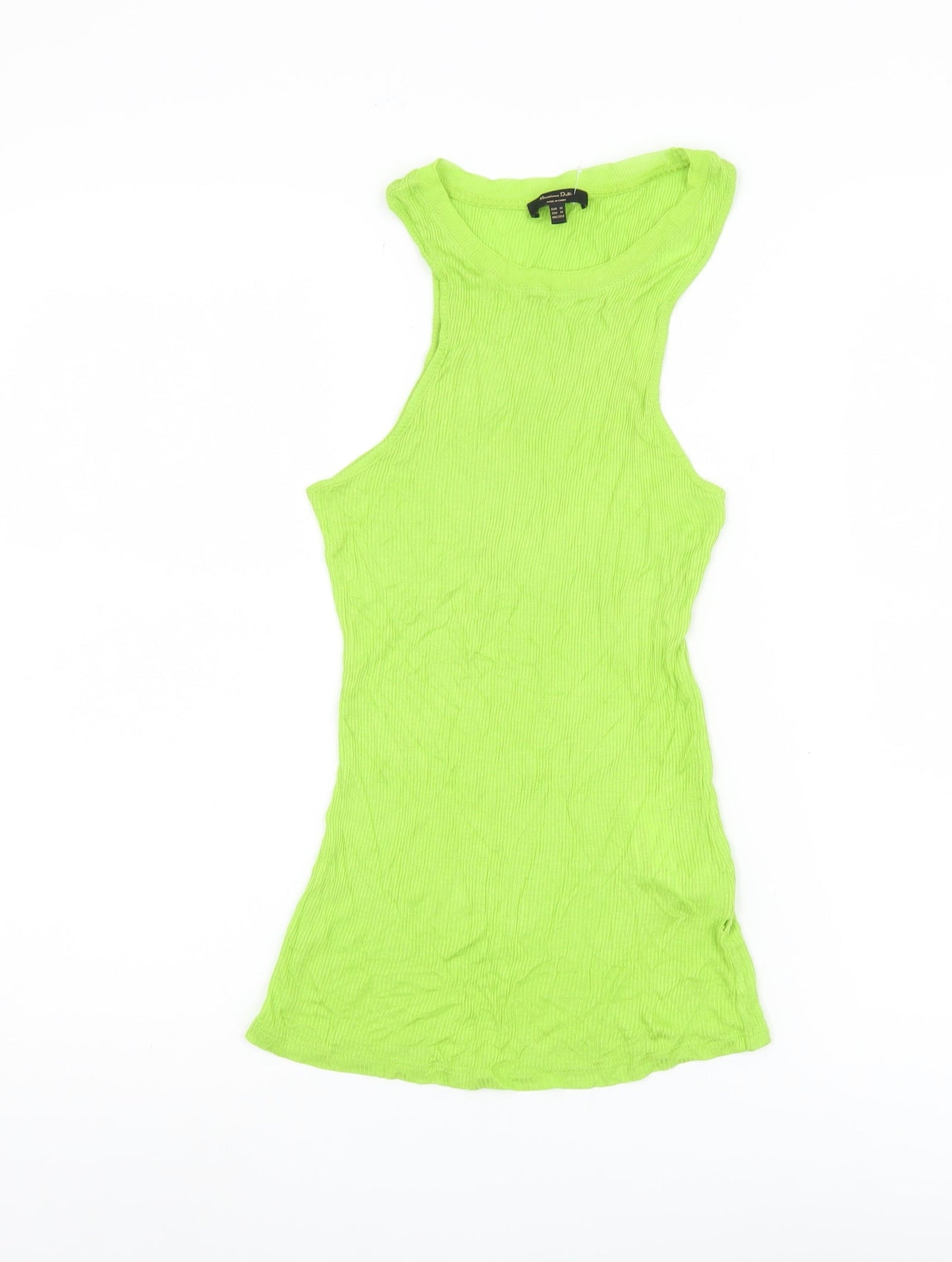 Womens UK Size XS Massimo Dutti Green  Tank