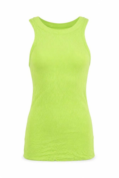 Womens UK Size XS Massimo Dutti Green  Tank