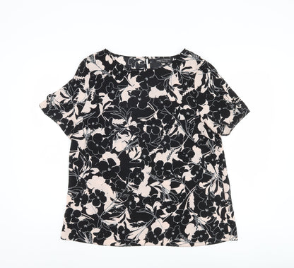 Womens UK Size 14 Dorothy Perkins Black  Blouse
