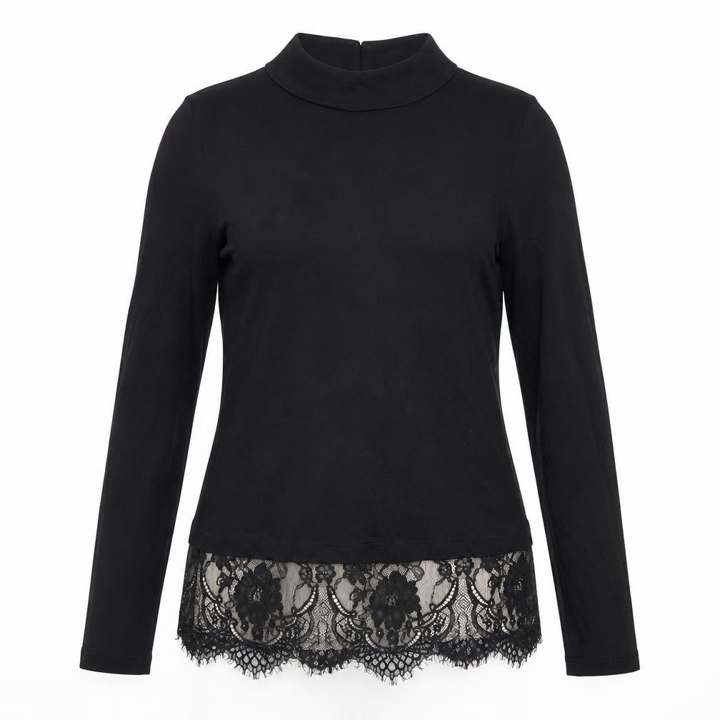 Womens UK Size M Oasis Black  Blouse