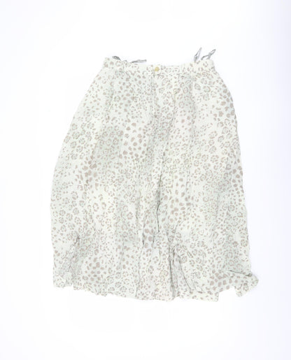 Marcona Women's Multicoloured Animal Print Skirt, Size 10