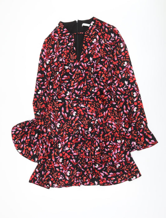 Michelle Keegan Women's Multicoloured Floral Dress Size 12