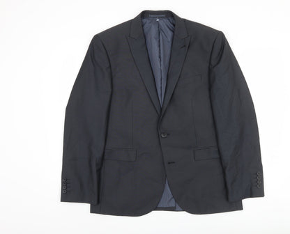 Mens UK Size 40 NEXT Regular Grey Suit Jacket