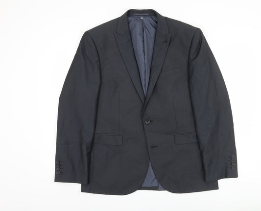 Mens UK Size 40 NEXT Regular Grey Suit Jacket