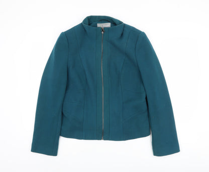 Womens UK Size 14 Marks and Spencer Green Basic Jacket