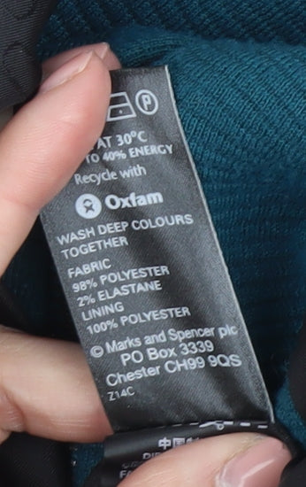 Womens UK Size 14 Marks and Spencer Green Basic Jacket