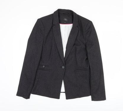 Next Women's Black Blazer, Size 14, Regular Fit