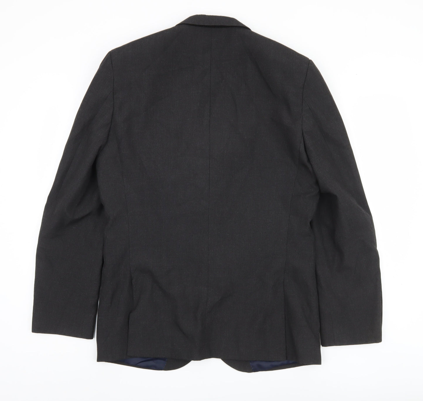 Next Men's Grey Blazer 40R Regular Fit Jacket
