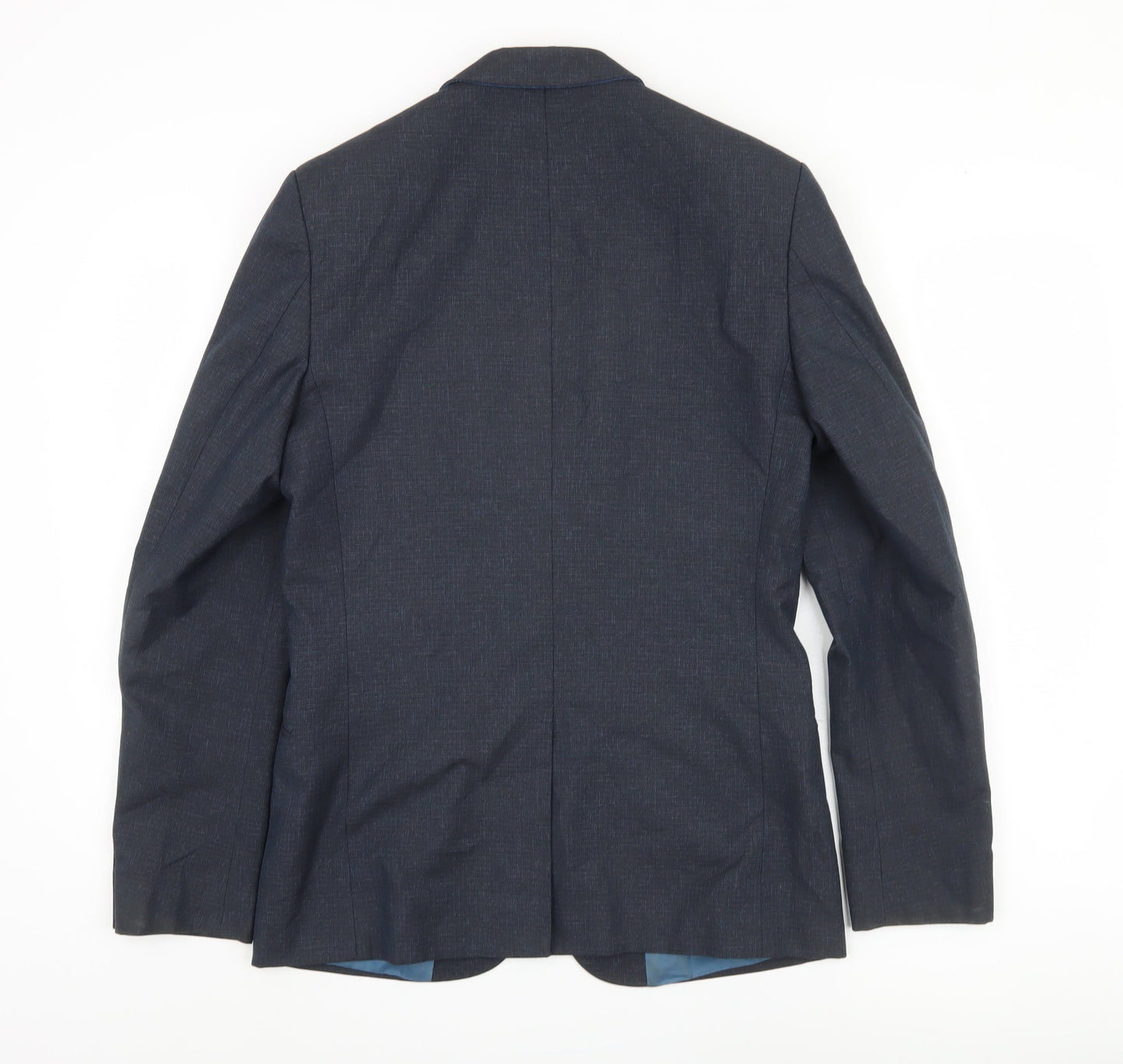 Mens UK Size 36 Marks and Spencer Regular Blue Suit Jacket
