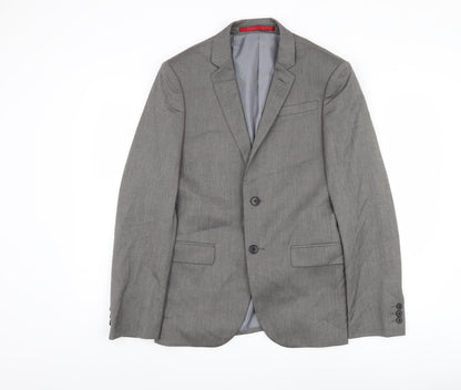 Mens UK Size 36 Marks and Spencer Regular Grey Suit Jacket
