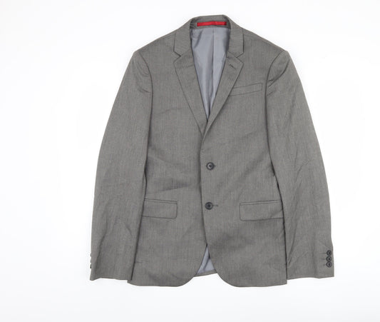 Mens UK Size 36 Marks and Spencer Regular Grey Suit Jacket