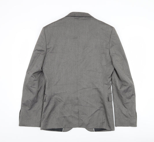 Mens UK Size 36 Marks and Spencer Regular Grey Suit Jacket