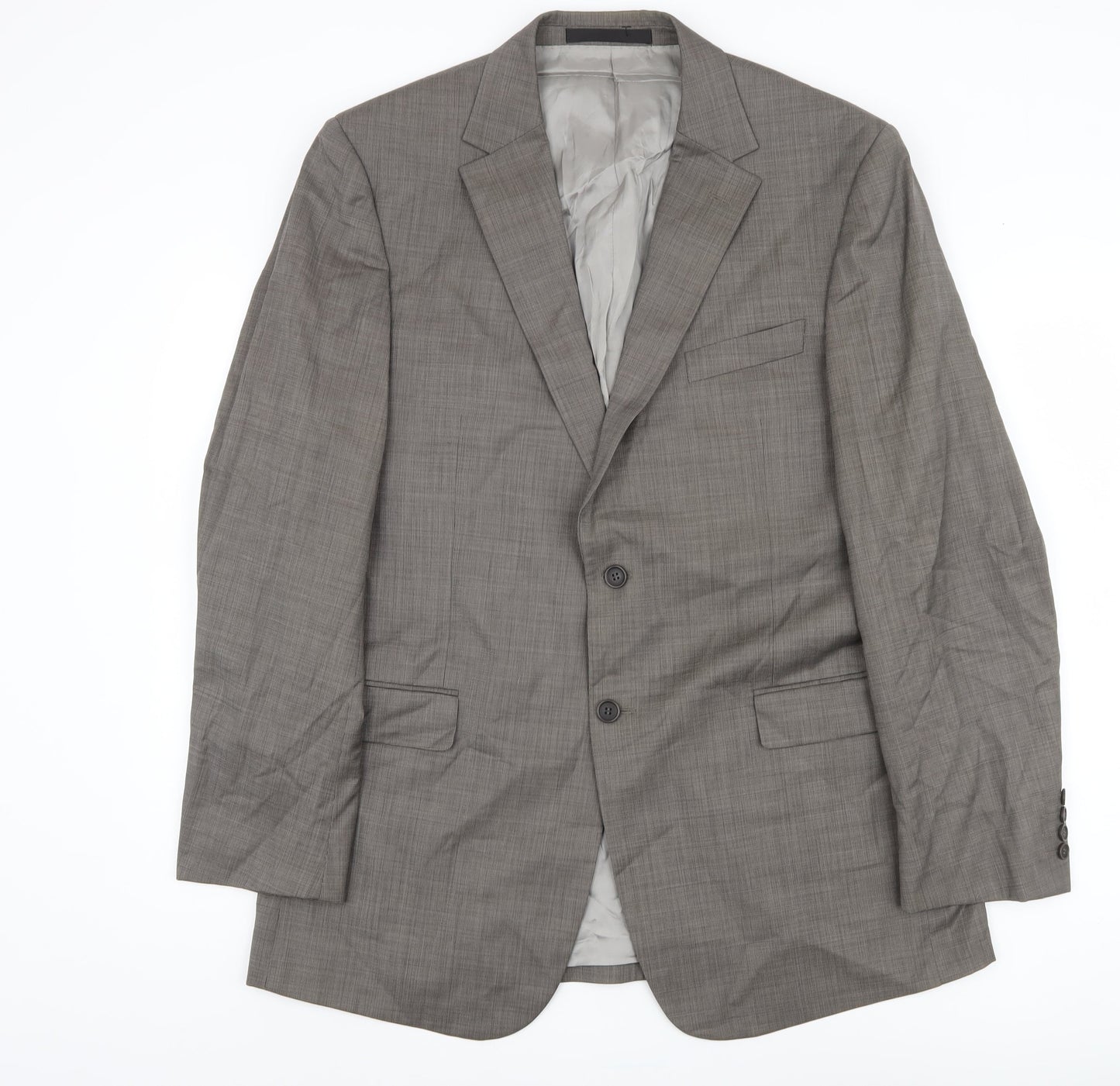 Mens UK Size 42 Marks and Spencer Regular Grey Suit Jacket