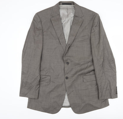 Mens UK Size 42 Marks and Spencer Regular Grey Suit Jacket