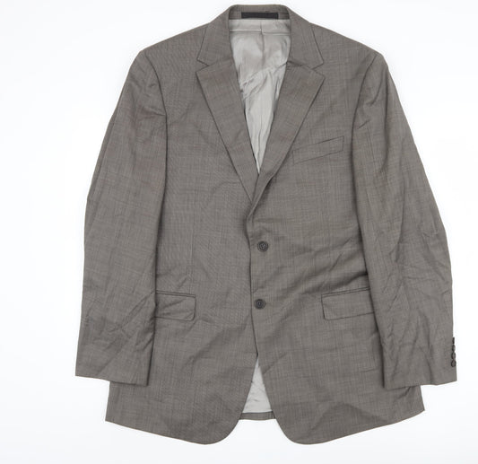Mens UK Size 42 Marks and Spencer Regular Grey Suit Jacket