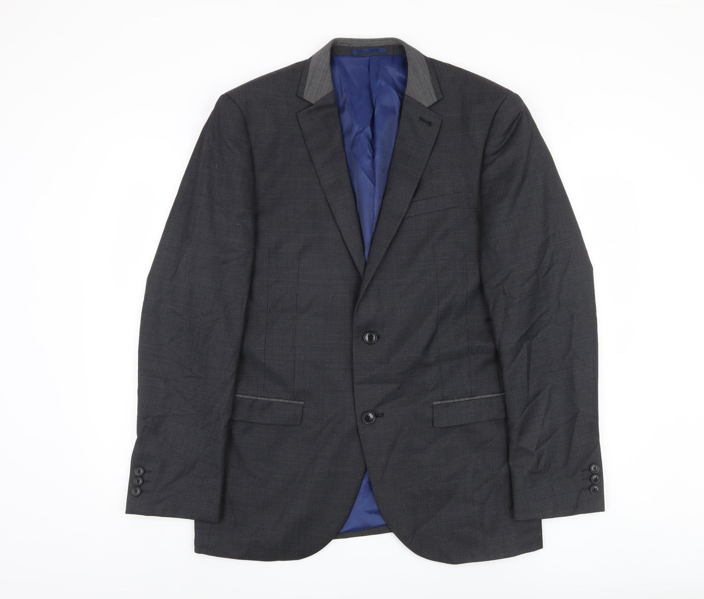 Mens UK Size 40 NEXT Regular Grey Suit Jacket
