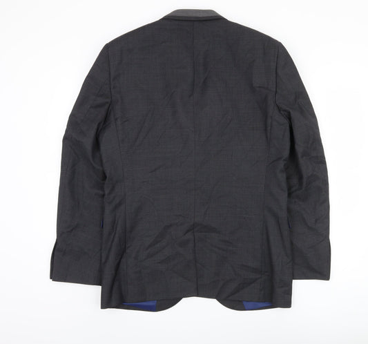 Mens UK Size 40 NEXT Regular Grey Suit Jacket