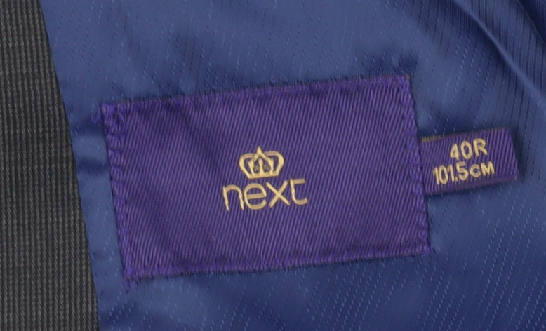 Mens UK Size 40 NEXT Regular Grey Suit Jacket