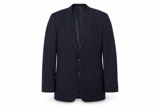 Marks and Spencer Men's Blue Wool Blazer Jacket