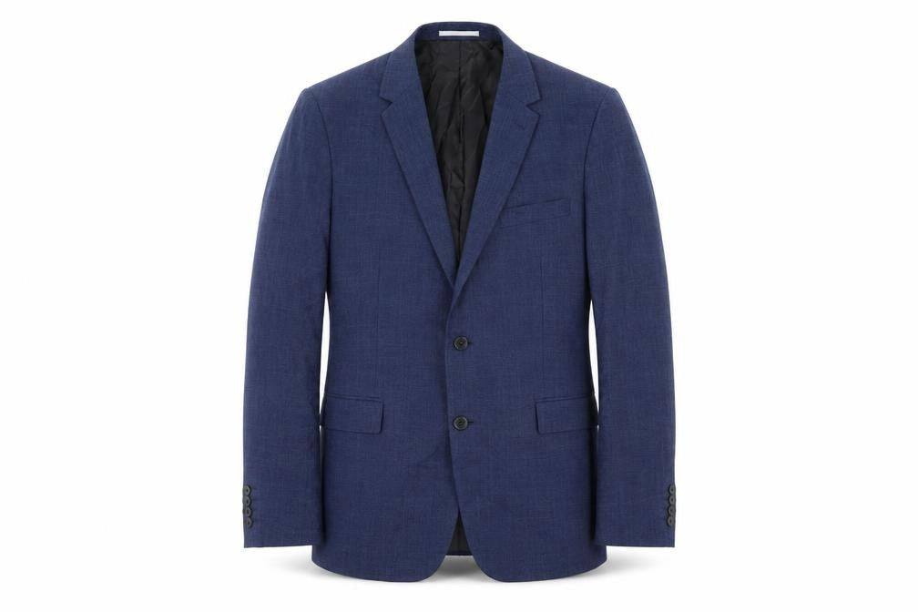 Front view of Kin Men's Blue Regular Fit Blazer 42R Business Formal