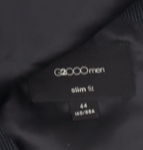 G2000 Men's Black Slim Fit Blazer 44