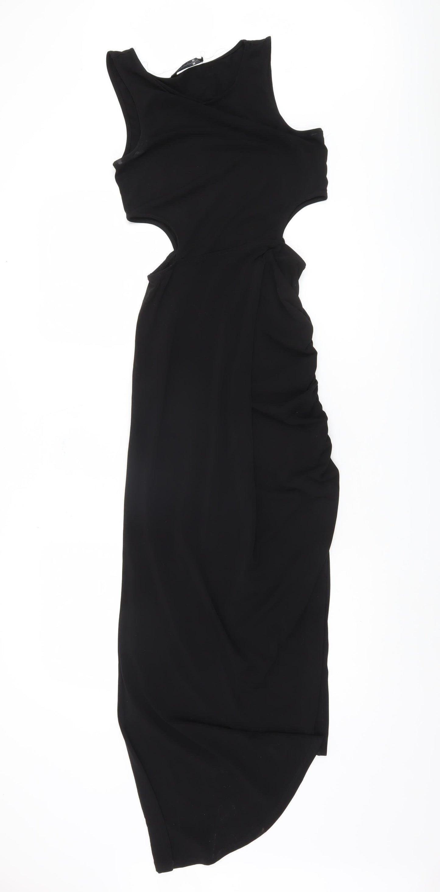 ONLY Women's Black Bodycon Dress Size 8 Cut Out Design