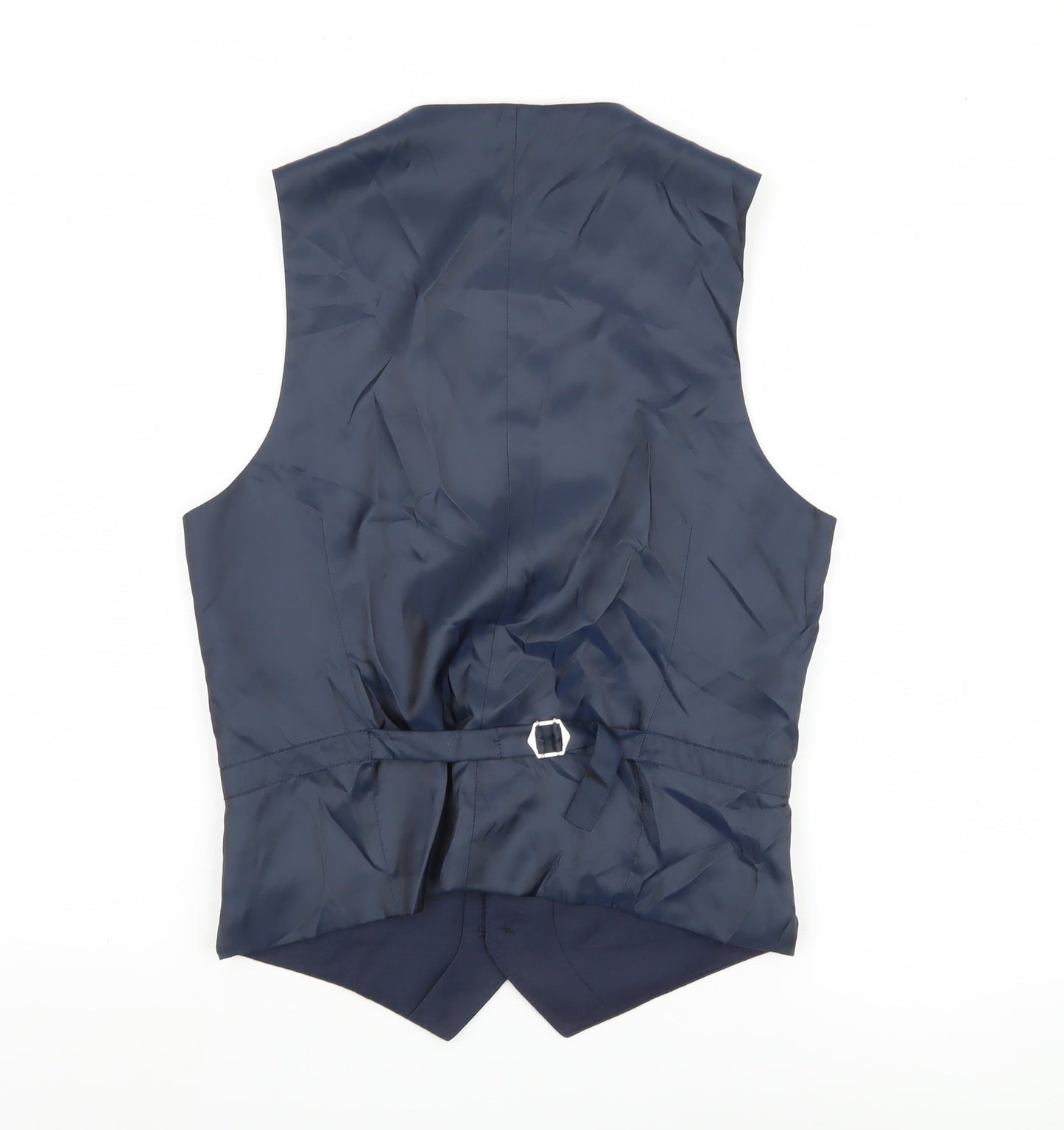 Marks and Spencer Men's Blue Waistcoat, Size S 36"