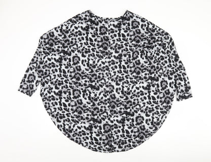 Womens UK Size 10 Stella Morgan Grey  Blouse