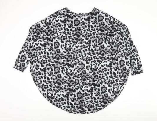 Womens UK Size 10 Stella Morgan Grey  Blouse