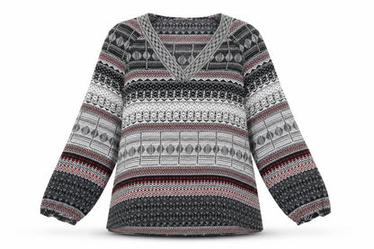 Tinta Style Women's Multicoloured Blouse, Size 12, Geometric Pattern
