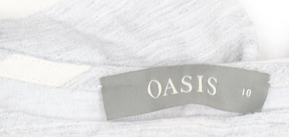 Womens UK Size 10 Oasis Grey  T-Shirt