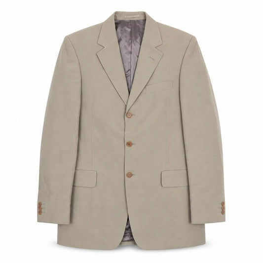 Mens UK Size 40 Austin Reed Regular Beige Suit Jacket