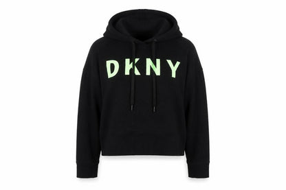 Womens UK Size S DKNY Black Pullover Hoodie