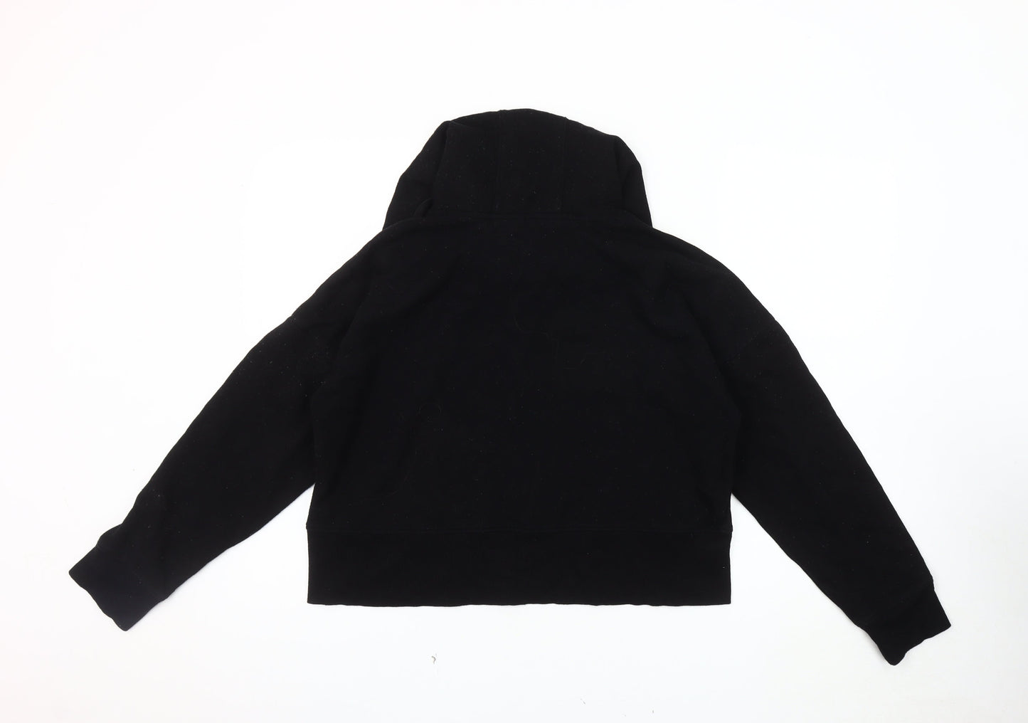 DKNY Women's Black Hoodie S Pullover Logo Casual