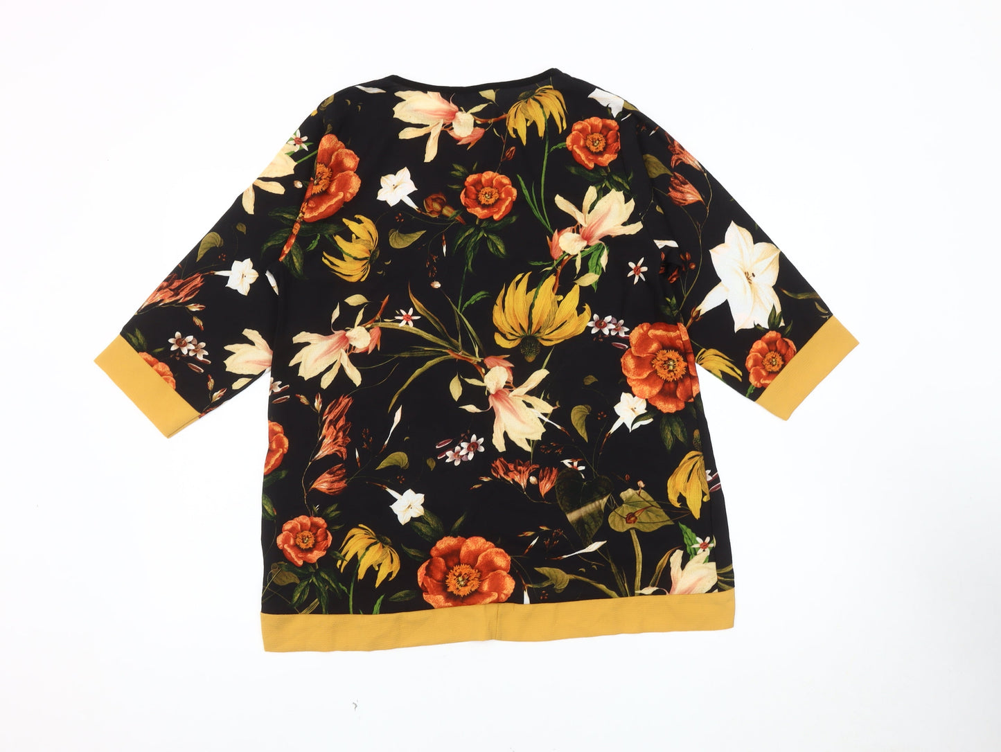 Blue Vanilla Women's Floral Blouse, Multicoloured, M