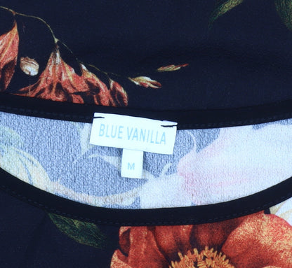 Blue Vanilla Women's Floral Blouse, Multicoloured, M