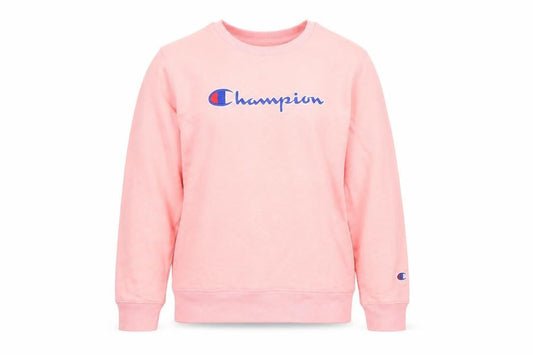 Champion Girls Pink XL Pullover Sweatshirt with Logo