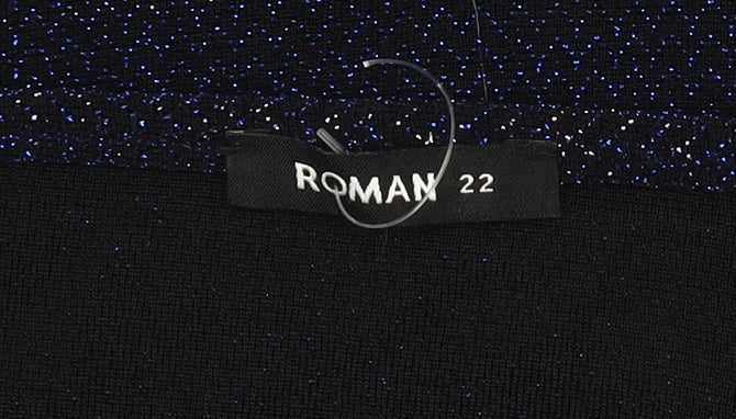 Womens UK Size 22 Roman Blue  Tank