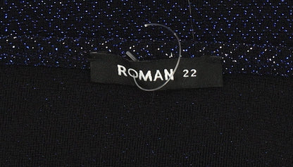 Womens UK Size 22 Roman Blue  Tank