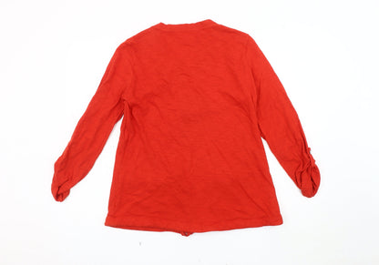 Womens UK Size 12 NEXT Red Basic Jacket