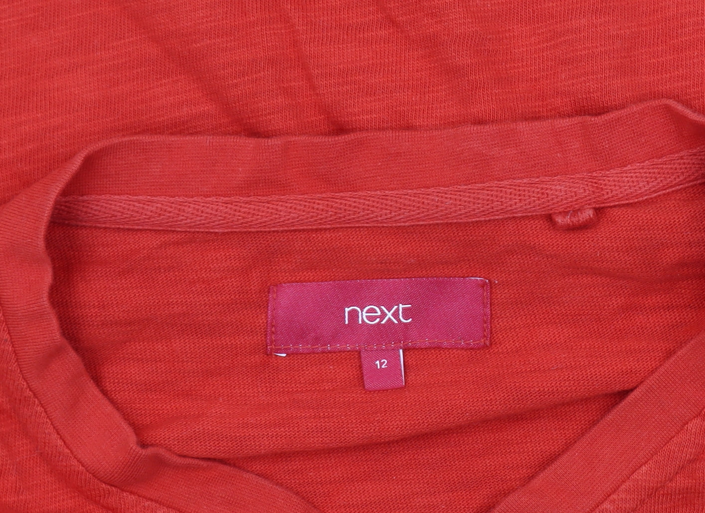 Womens UK Size 12 NEXT Red Basic Jacket