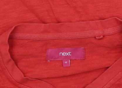 Womens UK Size 12 NEXT Red Basic Jacket