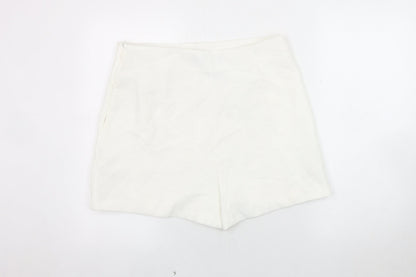 Zara Women's White XL Shorts