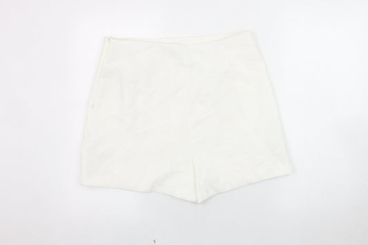 Zara Women's White XL Shorts